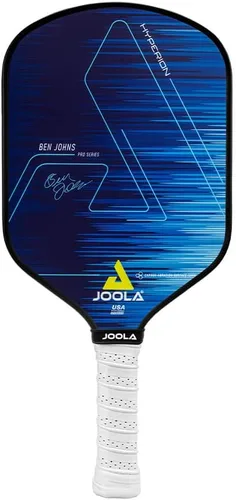 Vista 8 de JOOLA Ben Johns Hyperion Pickleball Paddle - Select Raw Carbon Surface or Carbon Abrasion Surface for Increased Power and Spin - Elongated Grip