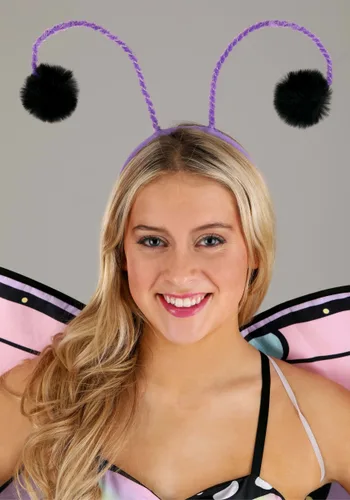 Vista 3 de Disfraz de Mariposa Alas Salvajes para Mujer Talla Plus Multicolor