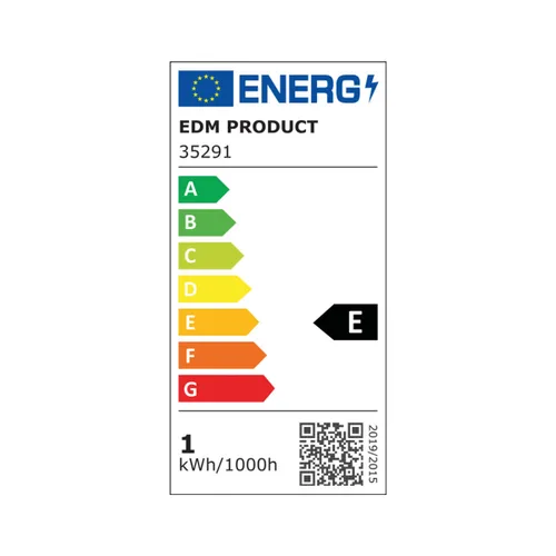 Vista 4 de Bombilla LED EDM 35291 E 6 W 1 W 0,5 W E14 Ø 2,6 x 60 cm (6400 K)