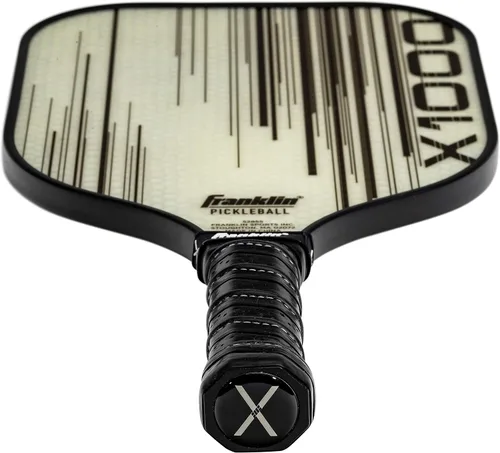 Vista 5 de Franklin Sports Paleta de pickleball – X-1000 con núcleo de polipropileno – Pala de pickleball oficial aprobada por Estados Unidos (USAPA) – Raqueta