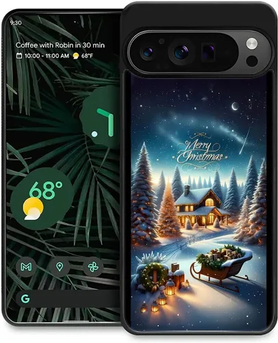 Vista 16 de Funda compatible con Google Pixel 4A 5G, Nochebuena, Google Pixel 4A 5G, delgada, suave, a prueba de golpes, TPU para mujeres y niñas, niños, funda
