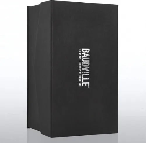 Vista 5 de Baudville Custom Engraved The Bomb Trophy Award - Carved Black Stone on Black Resin Base - Comes with Elegant Black Gift Box with nameplate Attached