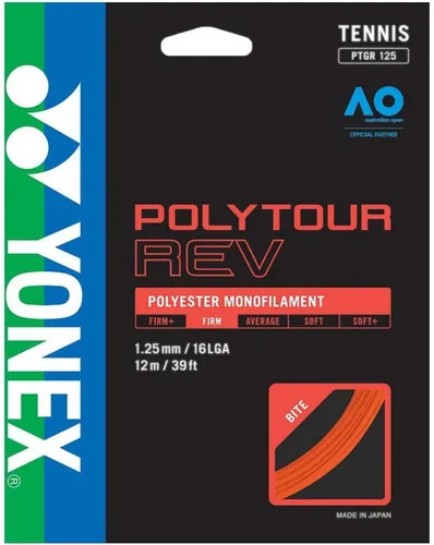 Vista 6 de Yonex Poly Tour Rev Tennis String Set