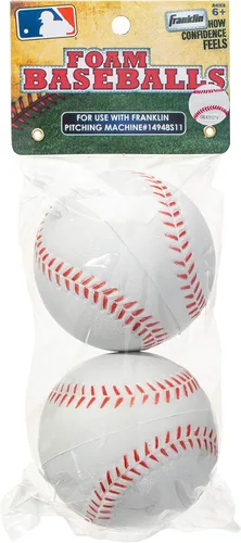 Vista 8 de Franklin Sports MLB - Bolas de espuma de repuesto, paquete de 2 unidades No. 14941
