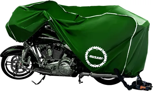 Vista 24 de Funda Resistente Pequeña de 250cc para Motocicleta - Fundas Impermeables para Motocicletas para Almacenamiento al Aire Libre - Funda Impermeable
