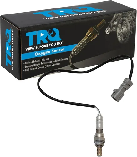 Vista 88 de TRQ Sensor de Oxígeno O2 de 4 Hilos de Banda Estrecha Compatible con VW Atlas 2.0L 2018-21, VW GTI 2.0L 2016-18, Audi A3 Quattro 2.0L 2015-18, VW