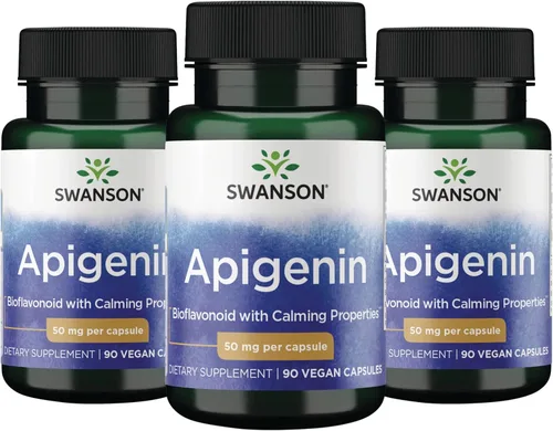 Vista 8 de Swanson Apigenina, 0.0018 oz, 90 cápsulas