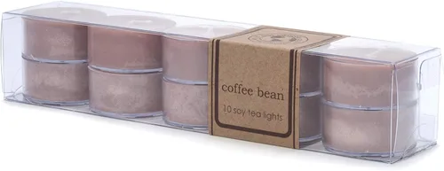 Vista 63 de ECO CANDLE CO. Vela reciclada, té negro y miel, 6 oz. - Aromas de té picante, nuez moscada, miel y naranja - 100% cera de soja, sin plomo, etiqueta
