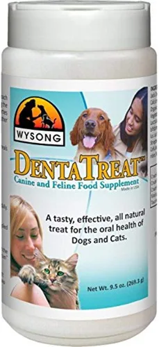 Vista 3 de Wysong Dentatreat Complemento alimenticio canino/felino - Botella de 3 onzas