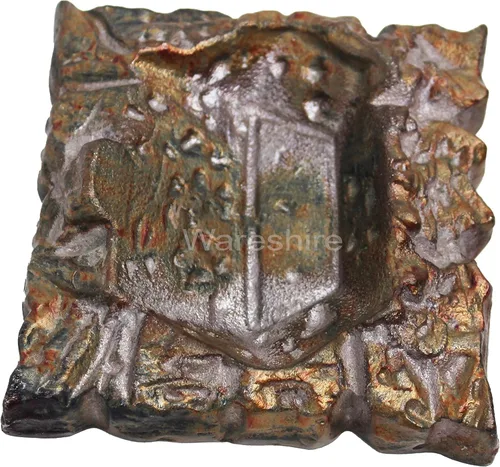 Vista 5 de Martillo de Thor Premium Mjolnir de metal con base de exhibición de latón correa de muñeca de cuero Cosplay Prop LARP Medieval Roleplay