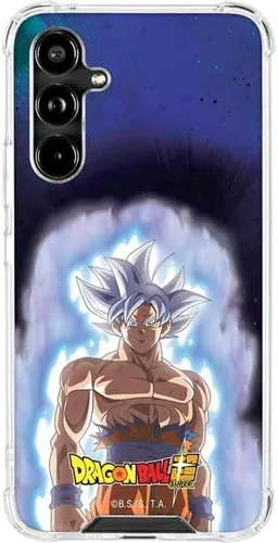 Vista 10 de Skinit Funda transparente compatible con Galaxy A54 5G, diseño oficial de Dragon Ball Super Goku Negro - DBZSPR04