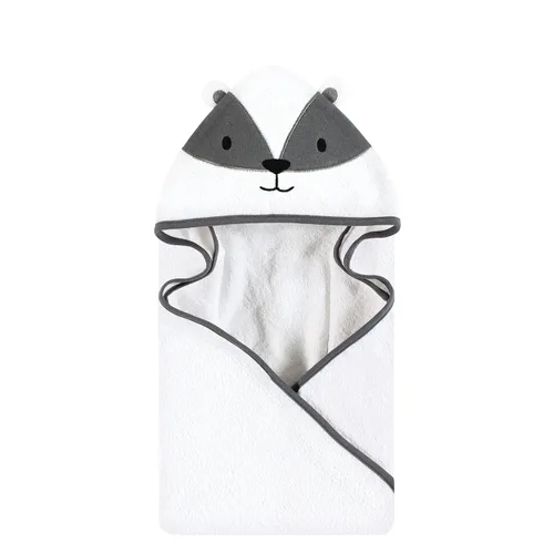 Vista 99 de Hudson Baby Toalla con capucha unisex de algodón con cara de animal para bebé, cocodrilo, talla única