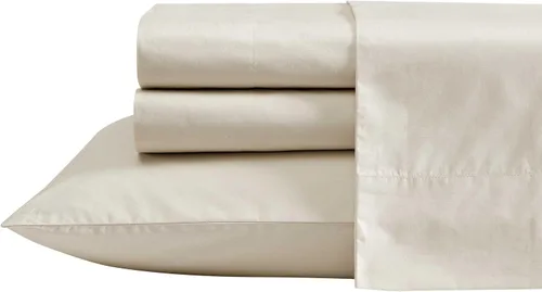 Vista 2 de Nautica - Juego de sábanas tamaño individual, juego de ropa de cama de percal de algodón ligero con funda de almohada a juego, vigorizante y fresco