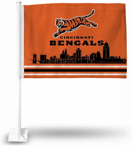 Vista 17 de Rico Industries NFL - Bandera de coche de doble cara, accesorio para coche