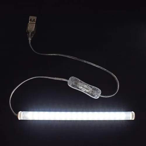 Vista 8 de TrueColor - Barra de luz LED alimentada por USB con cubierta esmerilada para debajo del gabinete, debajo del monitor, retroiluminación de TV, fácil