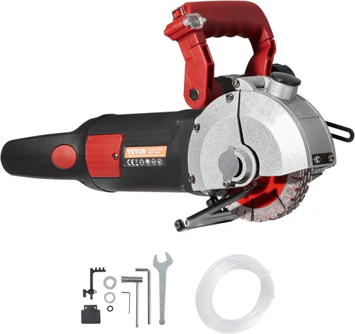 Vista 9 de VEVOR Wall Chaser - Cortador de hormigón de 4800 W (con hojas de sierra de 5 x 5 pulgadas, a prueba de polvo y visión infrarroja de línea)