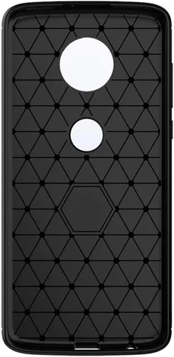 Vista 2 de Funda protectora de silicona para Motorola Moto Z4 Play con protector de pantalla de vidrio templado y funda delgada de silicona para celular