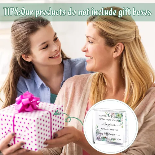 Vista 7 de Yookeer Regalos de agradecimiento de agradecimiento para compañeros de trabajo, regalo de jubilación para empleados, mujeres, hombres, May You Be