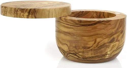 Vista 2 de Salero Berard, Oliva (Olive wood)