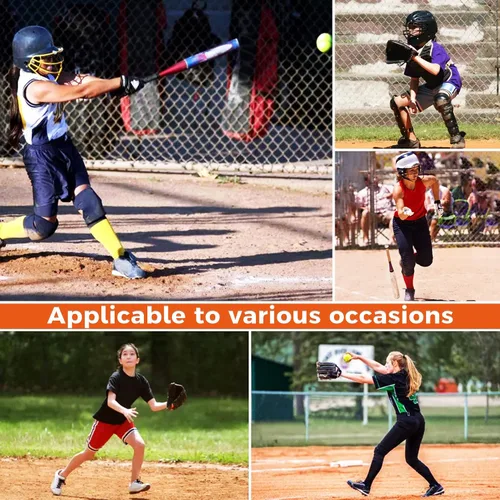 Vista 2 de COOLOMG Youth Girls Softball Sliding Shorts Padded Compression Slider Shorts for Baseball Football Lacrosse Cricket