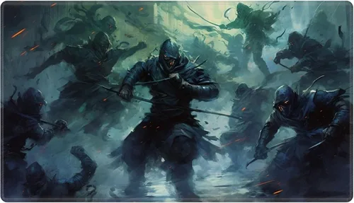 Vista 38 de Alfombra de juego con zonas para juego de cartas MTG, alfombras de juego de mesa, alfombras de juego de mesa de Magic, 61x35.5 cm, alfombra de juego