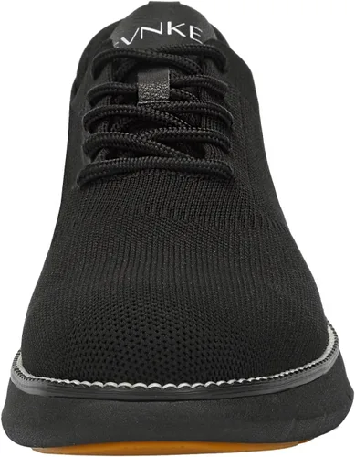 Vista 2 de Zapatos de vestir de malla para hombre, zapatos casuales de negocios, con cordones, zapatos Oxford ligeros, transpirables, cómodos, suela gruesa