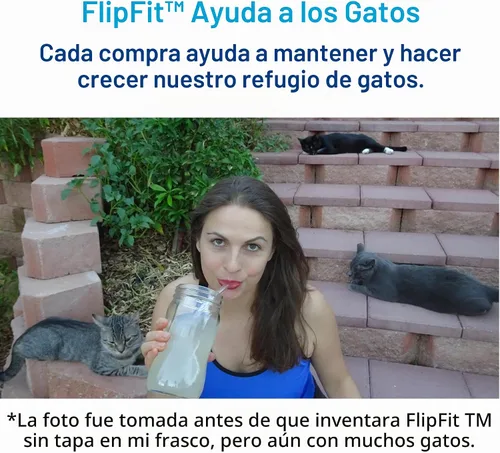Vista 8 de CREADOR ORIGINAL - Tapas de Silicona FlipFit™ para Frascos Mason con Orificio para Pajilla - Ajuste Dual para Frascos Mason de Boca Regular y Boca