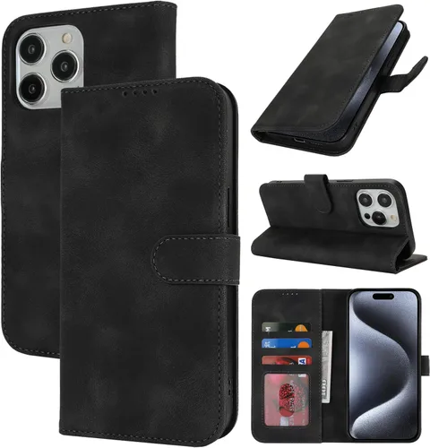 Vista 107 de Funda tipo cartera para iPhone 8 Plus iPhone 7 Plus con tarjetero para iPhone 8 Plus, funda tipo cartera para mujeres y hombres, de piel sintética