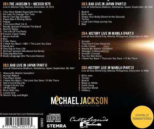Vista 3 de Michael Jackson - La colección Broadcast 1975 - 1996