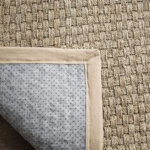 Vista 6 de SAFAVIEH Alfombra de pasillo de fibra natural de 2'6"x8' texturizada