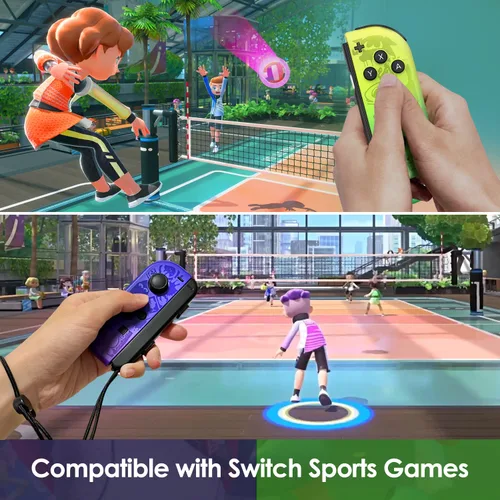 Vista 7 de Rotacess Controller for Nintendo Switch, Replacement for Switch Wireless Controller with Double Vibration, Wake-UpScreenshotMotion Control