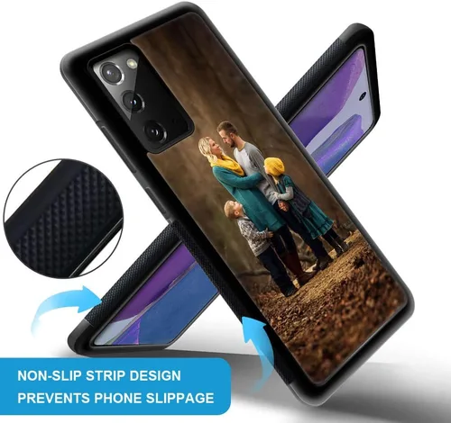 Vista 2 de DAIZAG Funda personalizada con foto personalizada para Samsung Galaxy A12 4G A13 A53 A71 Retro Case