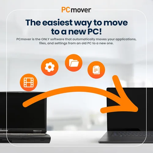 Vista 5 de Laplink PCmover Ultimate 11 - Migration of your Applications, Files and Settings from an Old PC to a New PC - Data Transfer Software - With Optional