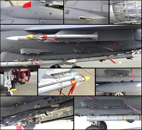 Vista 2 de Academy USAF F-15E Seymour Johnson Modelo Kit