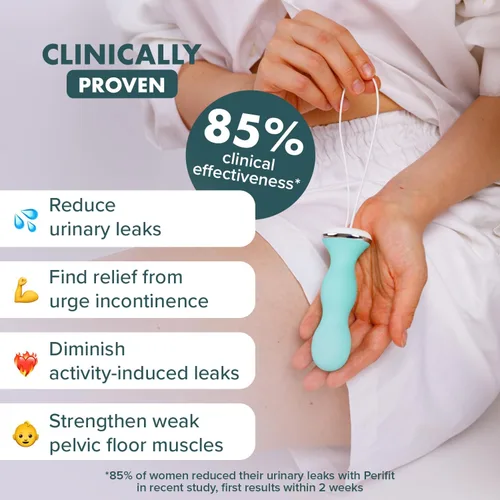 Vista 2 de Perifit - Ejercitador de suelo pélvico con aplicación Entrenador Kegel Fortalece tu suelo pélvico, obtén un mejor control de la vejiga, un apoyo