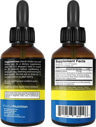 Vista 8 de Muscle Force Strength and Endurance - Fórmula en espray de 2 botellas, fórmula de crecimiento patentada de 175 mg, 2 onzas por botella