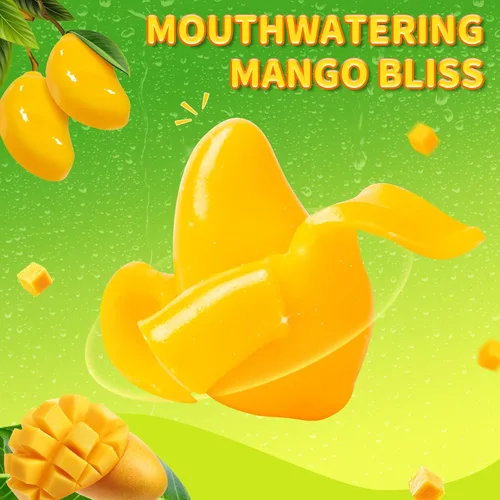 Vista 3 de AMOS Peelerz - Caramelo de goma pelable, mango/lichi/maracuyá/melocotón Paquete de 4 variedades, 3 oz cada uno, total 11.99 oz