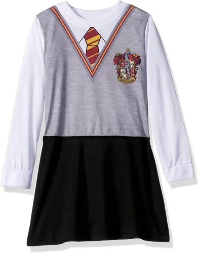 Vista 5 de Intimo uniforme de Gryffindor de Hermoine, colección de Harry Potter, talla SL, para niña.