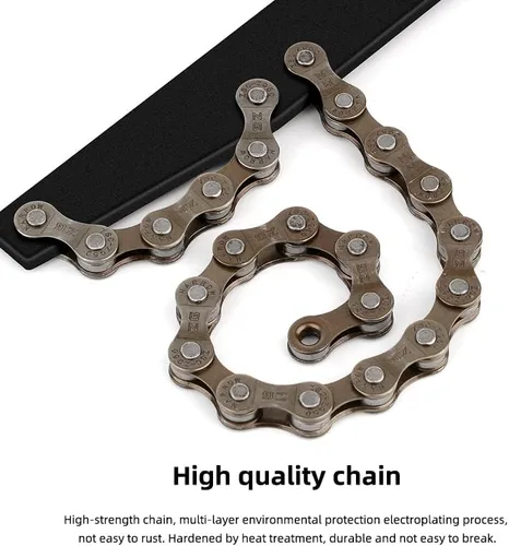 Vista 3 de Oumers Llave de látigo de cadena de bicicleta, herramienta de extracción de volante de bicicleta, llave de extracción de piñón de bloqueo