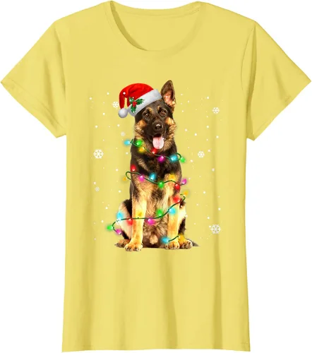 Vista 34 de Suéter de Navidad para perros de pastor alemán, suéter de Navidad para regalos de perros, Negro, S