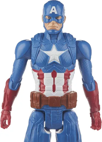Vista 3 de Marvel Avengers Titan Hero Series Blast Gear - Figura de acción del Capitán América