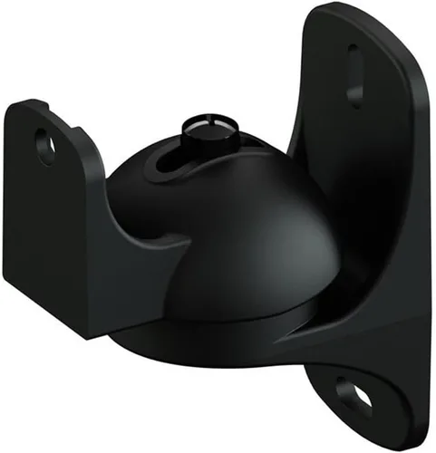 Vista 5 de AVF EAK50B-A - Soportes de pared para altavoz, juego de 2 soportes universales de sonido envolvente negro, inclinación y giro ajustable, soporta