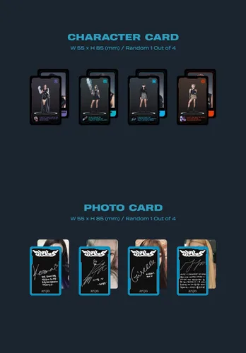 Vista 5 de Dreamus KPOP MARKET Display Album Black 203 x 267 x 6 mm