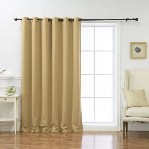 Vista 26 de Best Home Fashion Cortina térmica opaca con parte superior con ojales anchos Gris