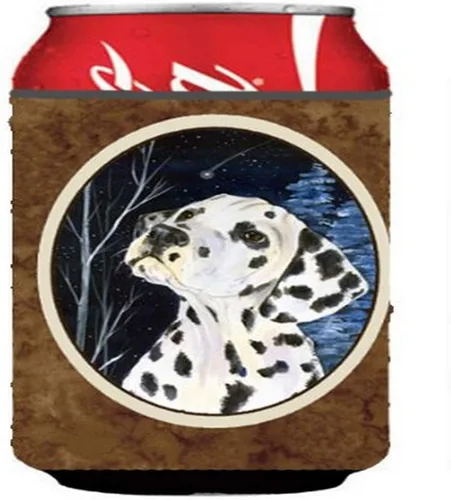 Vista 105 de Caroline's Treasures SS8447CC Starry Night English Bulldog - Enfriador para latas o botellas, lavable, funda plegable con aislamiento para bebidas