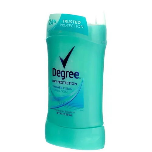Vista 3 de Degree Shower Clean Dry Protection - Desodorante antitranspirante en barra, 1.6 onzas, azul