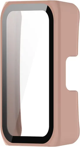 Vista 4 de [Paquete de 3] Funda protectora de pantalla de vidrio templado compatible con Huawei Honor Band 6/7, Huawei Band 6/6 Pro/7 de cobertura completa