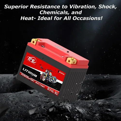 Vista 7 de TPE Batería de litio para motocicleta YTX4L-BS 12V 3Ah recargable Powersport Start Stop LiFePO para ATV y Scooter