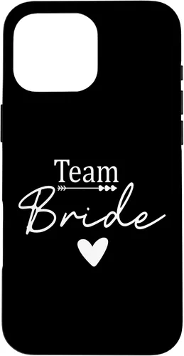 Vista 19 de Team Bride Wedding Party Bridesmaid Bachelorette Party 2027 Case for iPhone 17