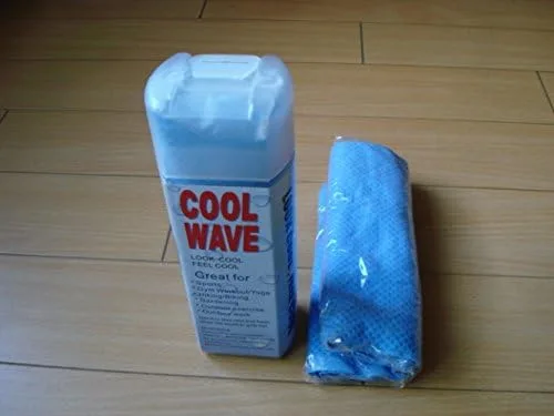Vista 2 de Cool Wave - Toalla deportiva, colores surtidos, 16 x 23 pulgadas